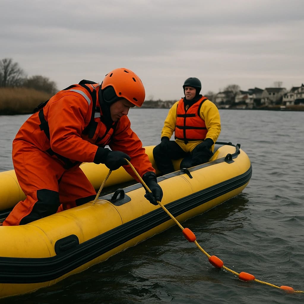 Featured image for news: Water Safety Training Completed in Weather Near Howard Beach, Queens